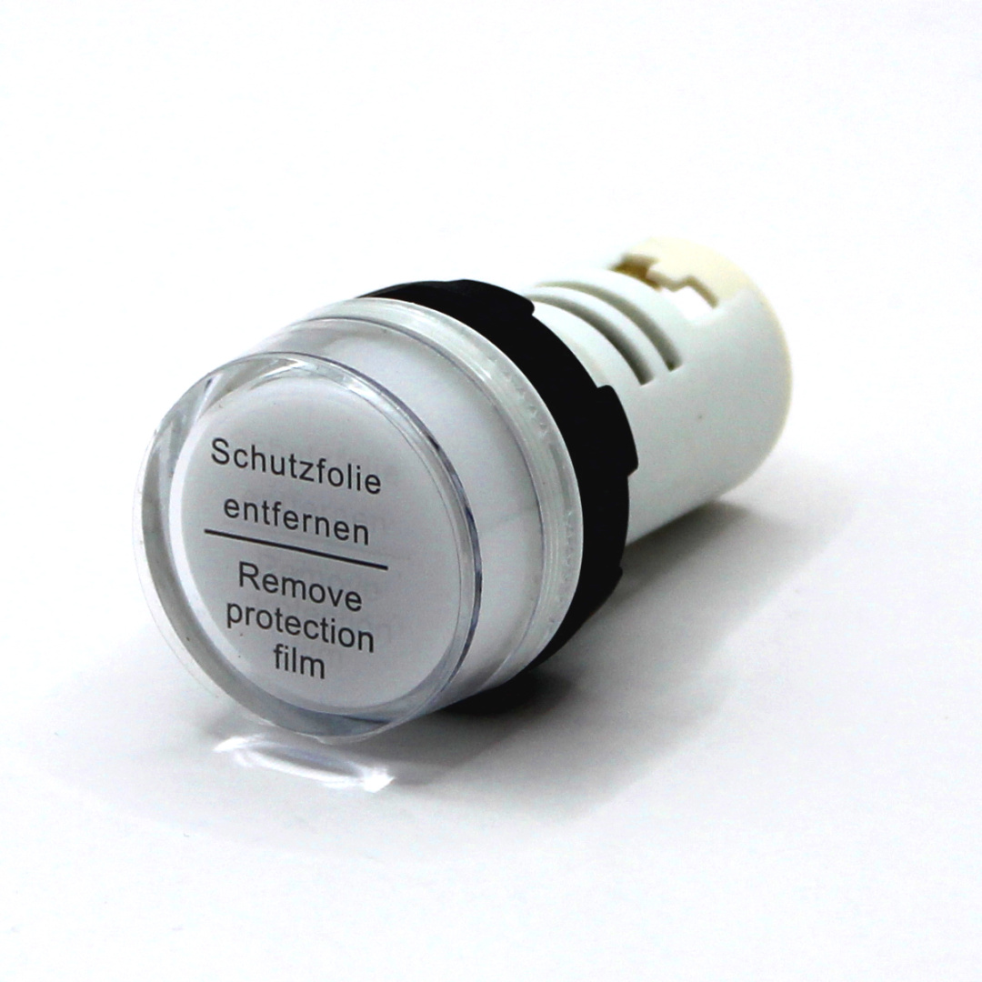 картинка PL22B-220-W Лампа сигнальная, тип B, белая, 220V, LED AC/DC от магазина Одежда+