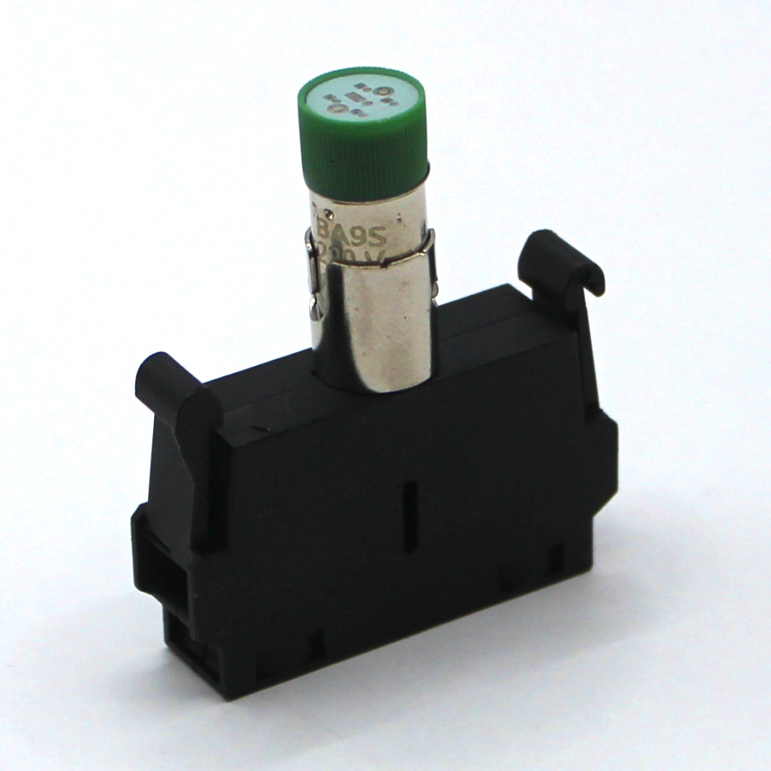 картинка PB-ML/G Блок подсветки, серии S и M, зелёный, 220V AC/DC от магазина Одежда+